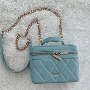 Kate Spade Quilted Mint Crossbody Bag